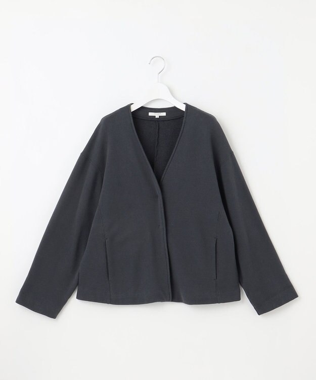 23区 【SLOW/一部店舗限定】ハイゲージテリー スウェット ジャケット グレー系