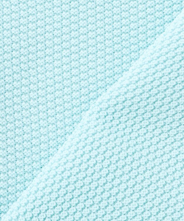 J.PRESS MEN 【WEB・一部店舗限定】クルーネックカノコ ニット サックスブルー系