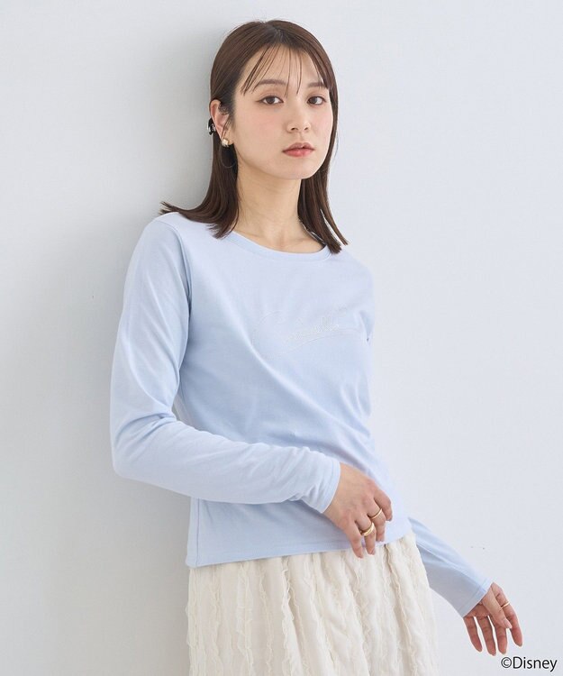 earth music&ecology シンデレラ／ビジューロゴプルオーバー Sax