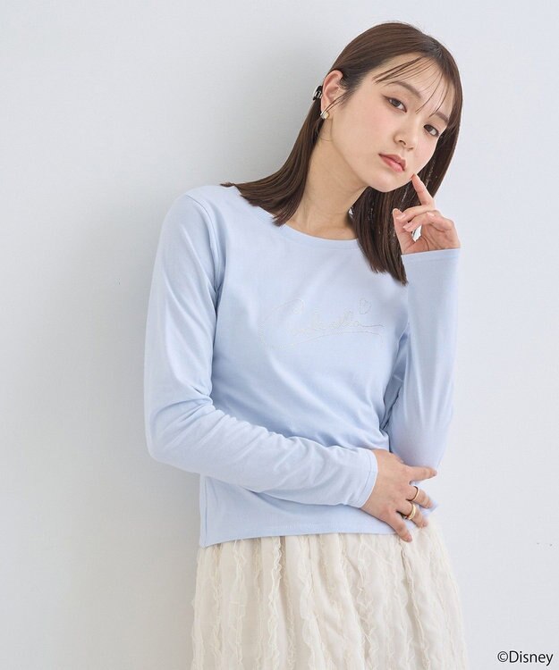 earth music&ecology シンデレラ／ビジューロゴプルオーバー Sax