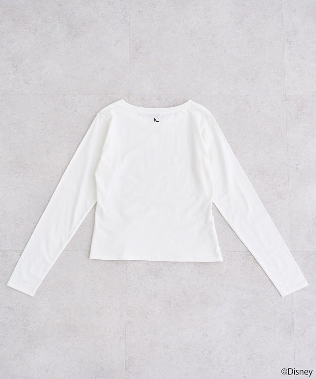 earth music&ecology シンデレラ／ビジューロゴプルオーバー White