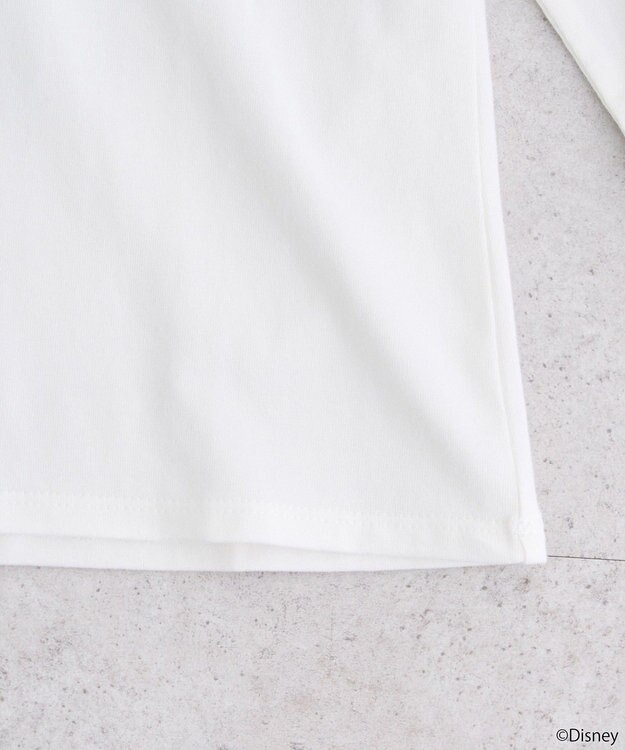 earth music&ecology シンデレラ／ビジューロゴプルオーバー White