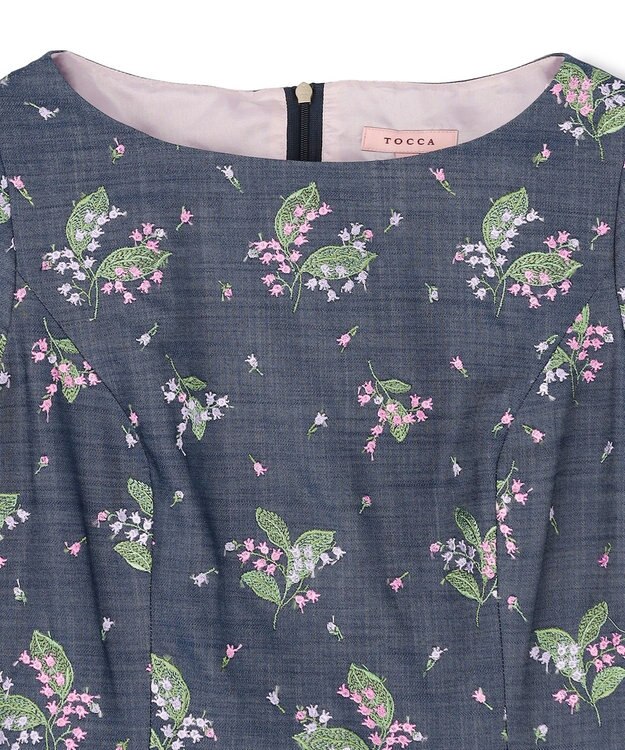 TOCCA OUR LADY'S TEARS ドレス ネイビー系7