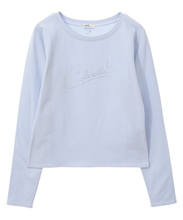 earth music&ecology シンデレラ／ビジューロゴプルオーバー Sax