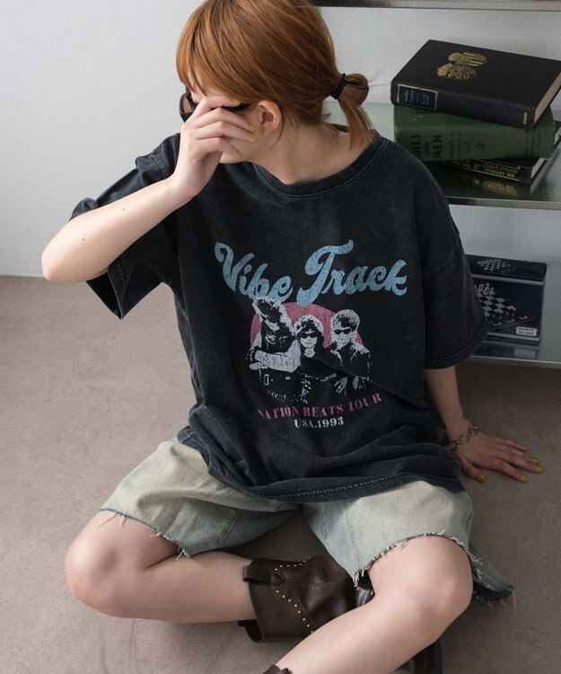 WEGO ヴィンテージウォッシュグラフィックBIGT 柄10