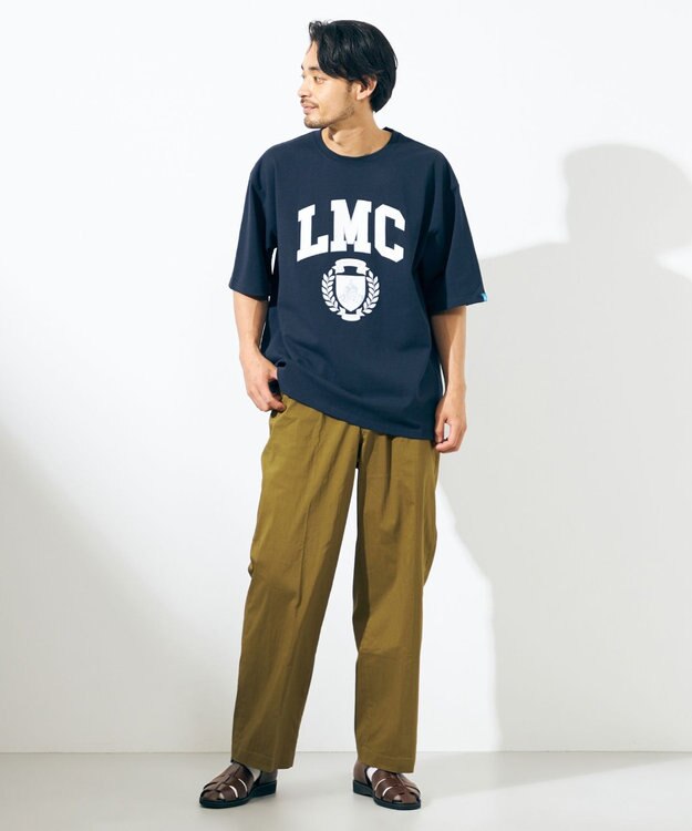 SHARE PARK MENS 【UNISEX】UVカット カレッジロゴTシャツ ネイビー