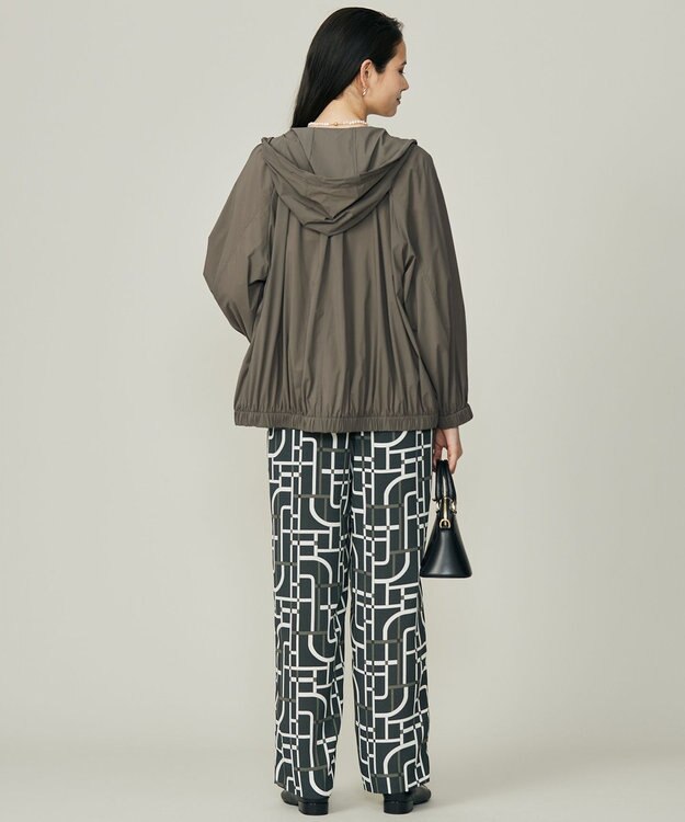 自由区 【カタログ掲載】ソフトナイロンリップ ブルゾン カーキ