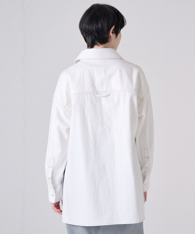 Ripo trenta anni PULLOVER デニムシャツ OFF WHITE