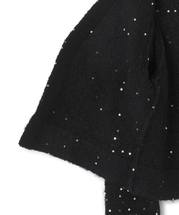 TOCCA 【洗える】SNOW STORM KNIT ボレロ ブラック系