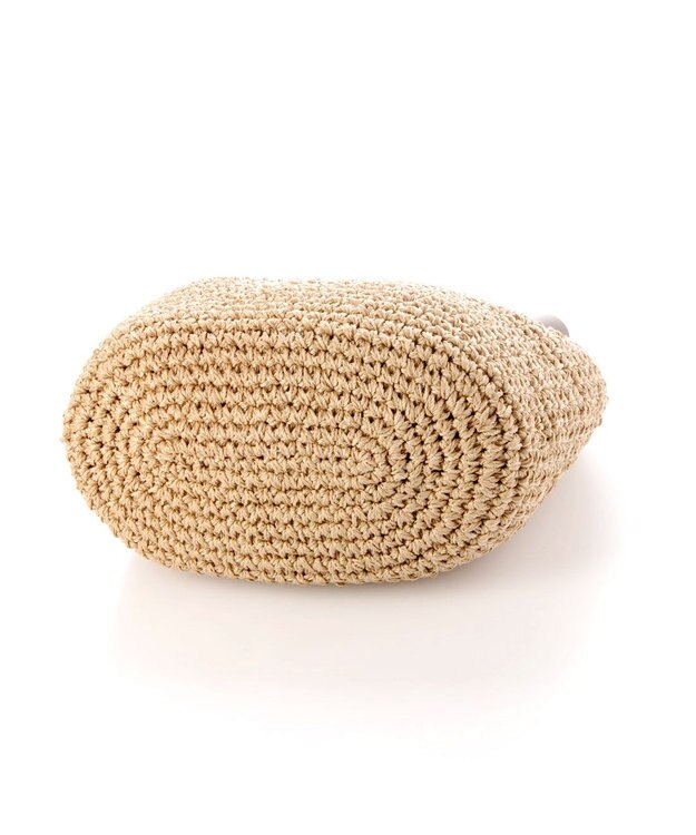 UNBILLION カシュカシュ cachecache / 下がりグログランクロッシェ2wayミニトート GY