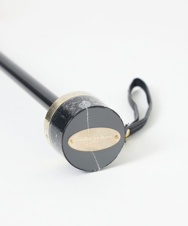 MOONBAT mila schon 折りたたみ傘 ジャカードローズ ライトオレンジ