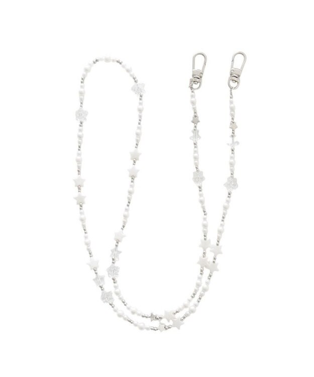 WEGO ビーズモチーフスマホストラップ 柄1