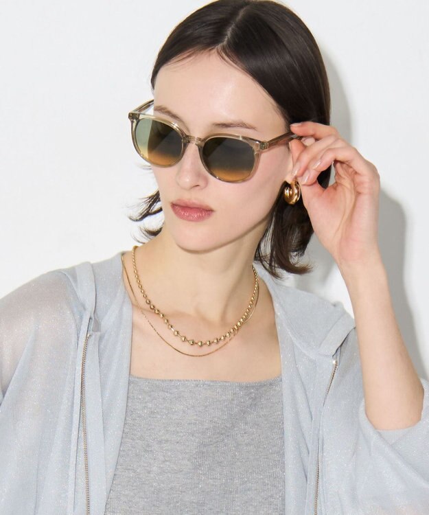 23区 【先行予約】3WAY メタルボール＆チェーン ネックレス ゴールド系