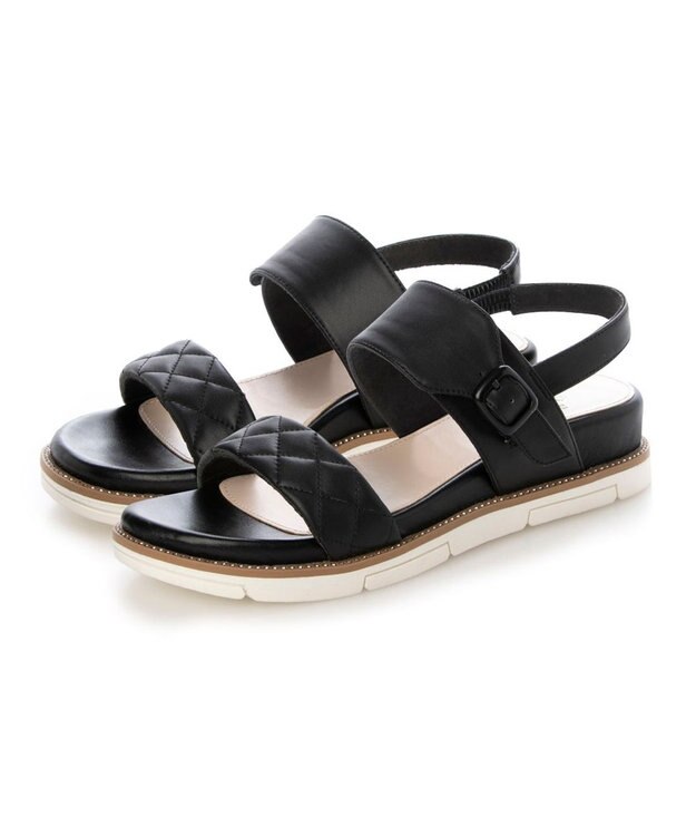 Riz raffinee <Riz raffinee>フッドベッドサンダル ブラック