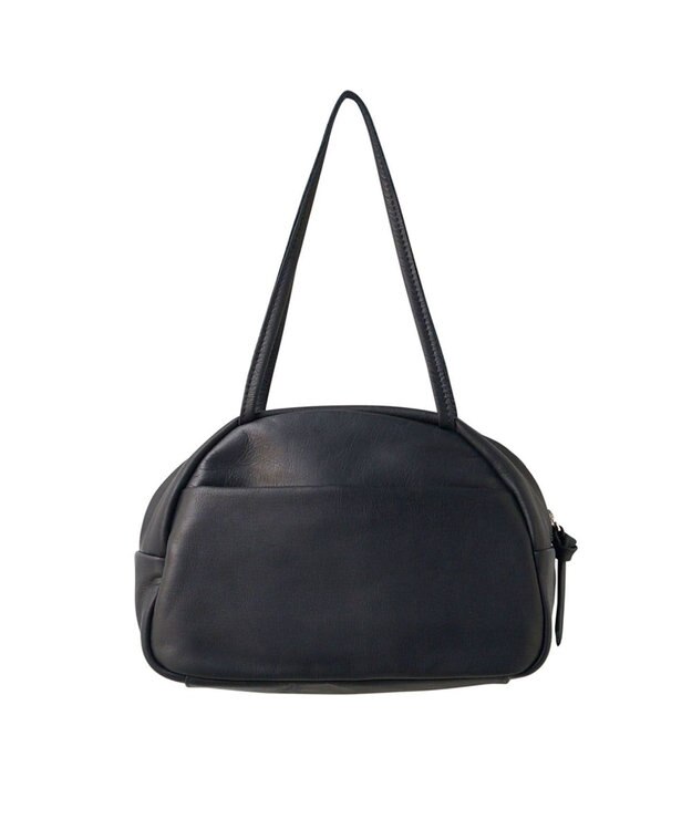 FOLNA RD ソフトレザーボストンバッグ S-SIZE ブラック