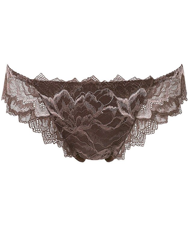 WACOAL Ｔバック ショーツ 【ハグするブラ】 BXB418とペア はきこみ丈あさめ バックのかぶりが広め ソング レディース PXB418 /ワコール シナモンブラウン