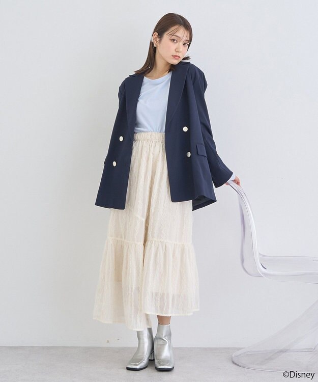 earth music&ecology シンデレラ／ビジューロゴプルオーバー Sax