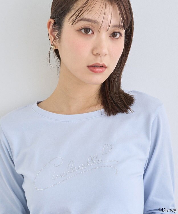 earth music&ecology シンデレラ／ビジューロゴプルオーバー Sax