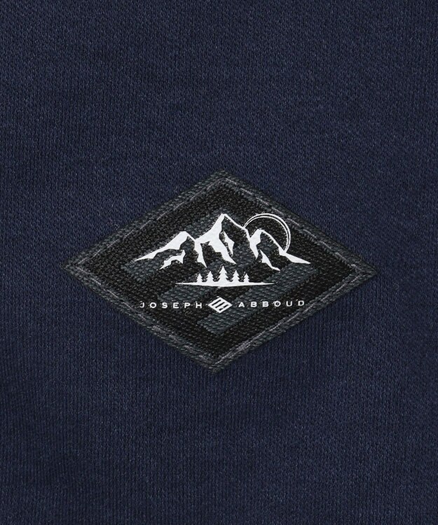JOSEPH ABBOUD MOUNTAIN 【UNISEX】ASHA_OG_OGリップコンビ ポロシャツ ネイビー系