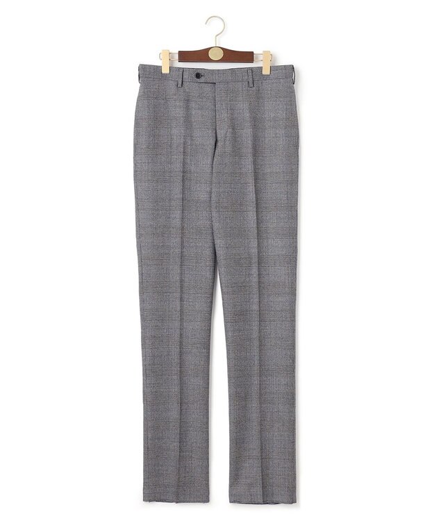 J.PRESS MEN 【WEB・一部店舗限定】 グレナカートチェック スラックス ターコイズブルー系4