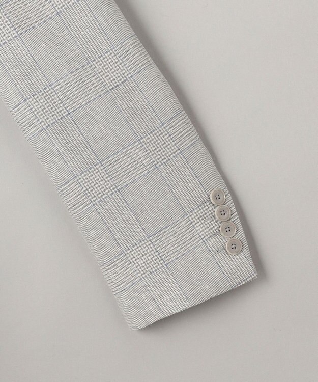 GOTAIRIKU 【CANONICO/カノニコ】ヴィンテージ ジャケット_エクリュグレンチェック ライトグレー系4