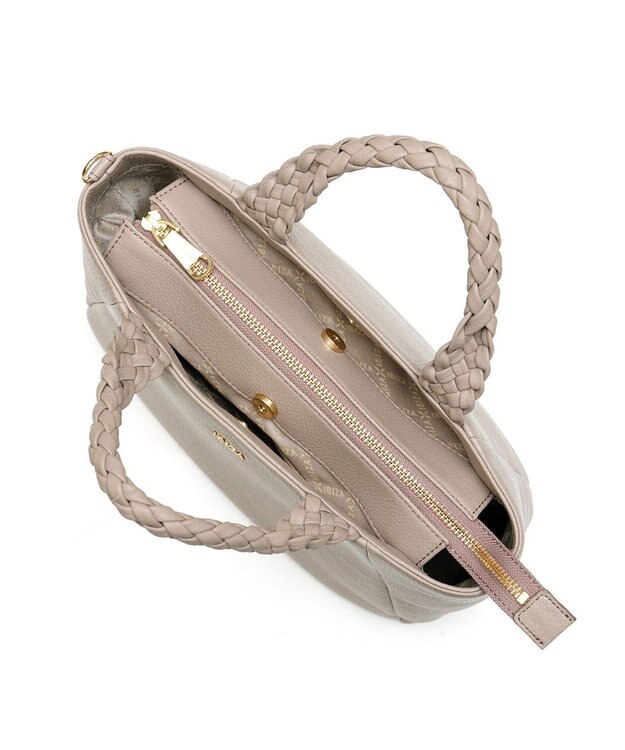 IBIZA アトラクティーボ　2WAYバッグ ピンクベージュ