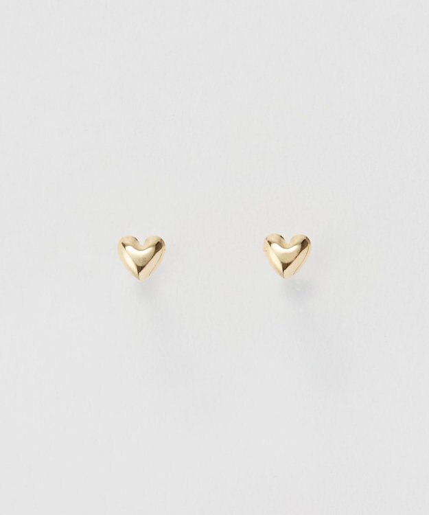 Phoebe 【K10】プチハートピアス/BOXつき ゴールド