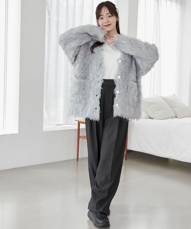 WEGO ブラッシュカーデ ライトグレー