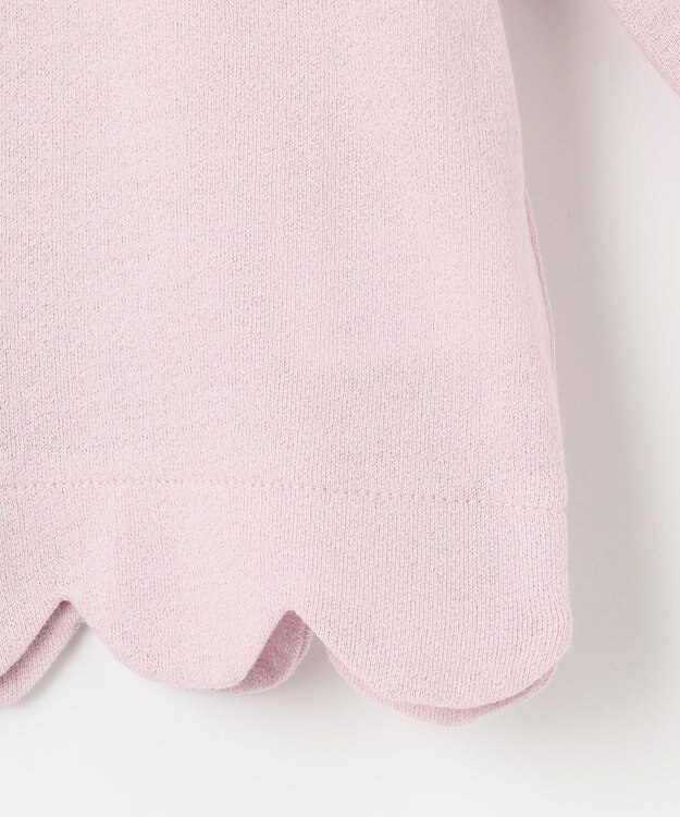 ANY KIDS 接触冷感 UVケア カーディガン ラベンダー