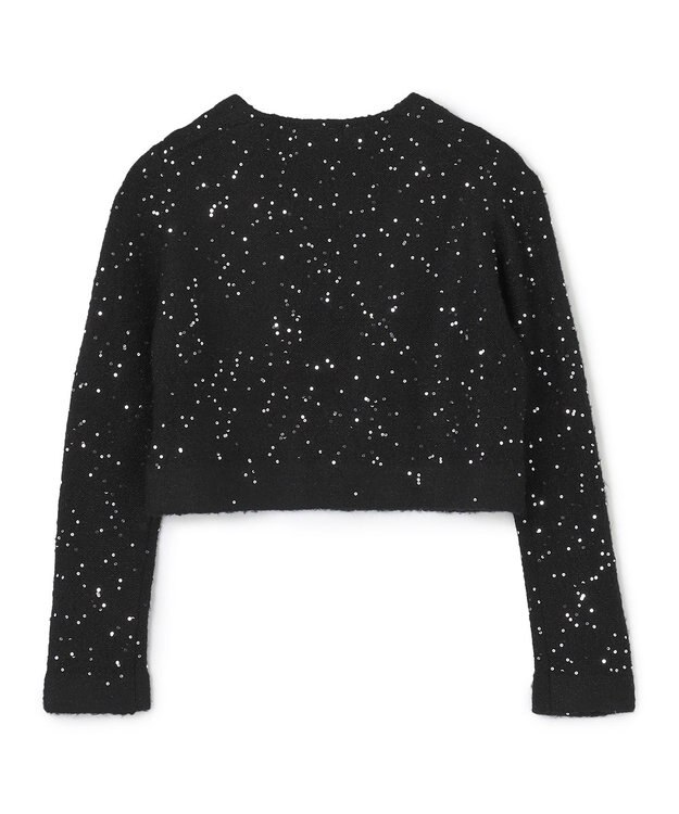 TOCCA 【洗える】SNOW STORM KNIT ボレロ ブラック系