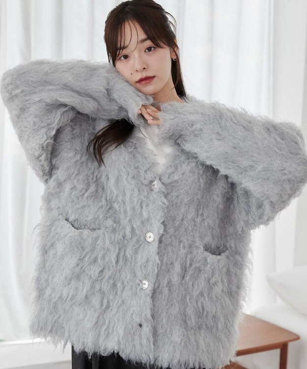 WEGO ブラッシュカーデ ライトグレー