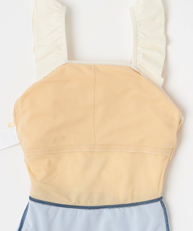 OP／FILA 【repipi armario】編上げAライン水着 ブルー