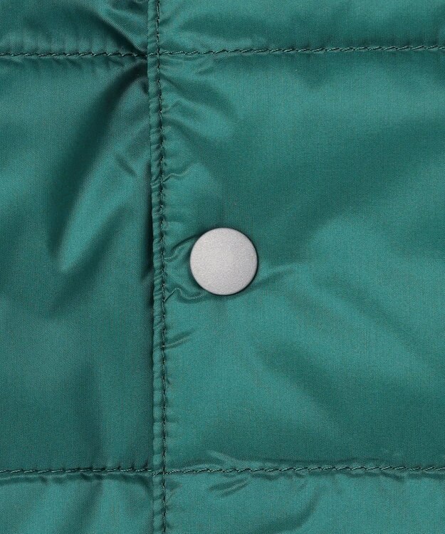 UNFILO 【120-150cm】TAION Vネック ダウンベスト(UNISEX) グリーンブルー