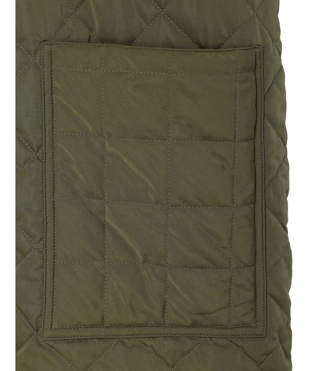 CRAFT STANDARD BOUTIQUE ダイヤキルトロングコート Khaki