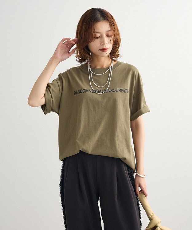 Green Parks ・ＥＬＥＮＣＡＲＥ　ＤＵＥ　ロゴｐｔＴＥＥ Khaki