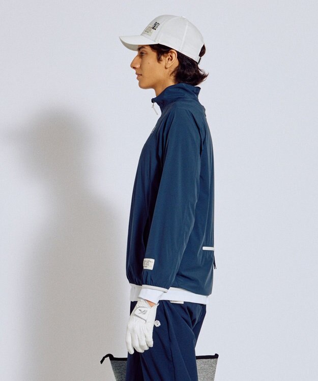 PW CIRCULUS 【撥水加工 / 小さくまとまる】【MEN】パッカブルブルゾン  ゴルフ ネイビー系