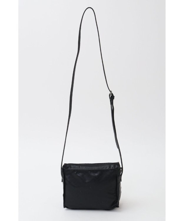 DAKS DD合皮ショルダーバッグ ラベンダー