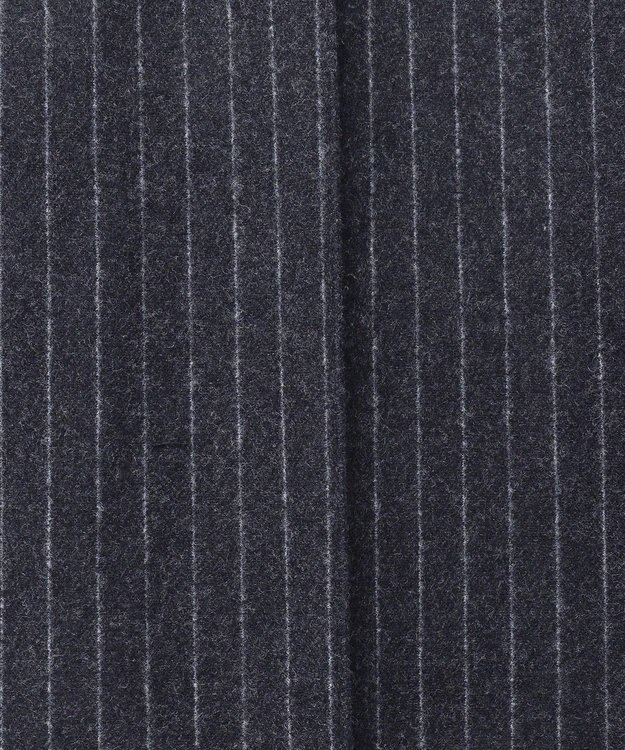 JOSEPH ABBOUD 【ウエストも伸びる！/ハイパワーストレッチ/洗える】 メルトンジャージー ストライプ パンツ ネイビー系1