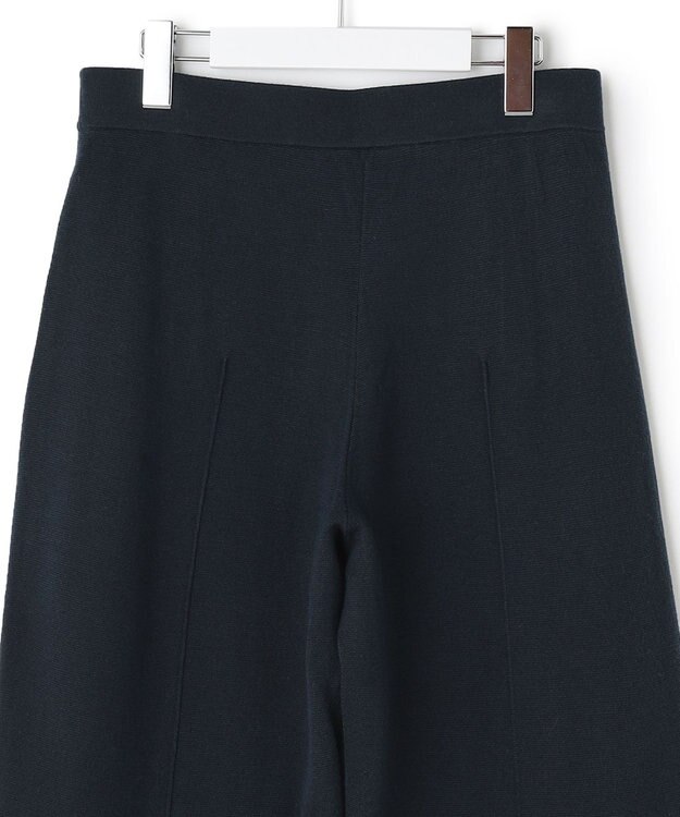 23区 【CLASSY.1月号掲載】ウールブレンド ニット パンツ ネイビー系