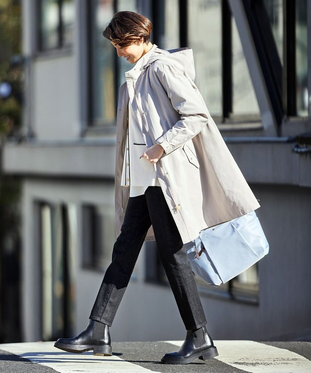 J.PRESS LADIES 【WEB限定カラーあり・A4サイズ収納可】 ナイロン トート バッグ ブルー系