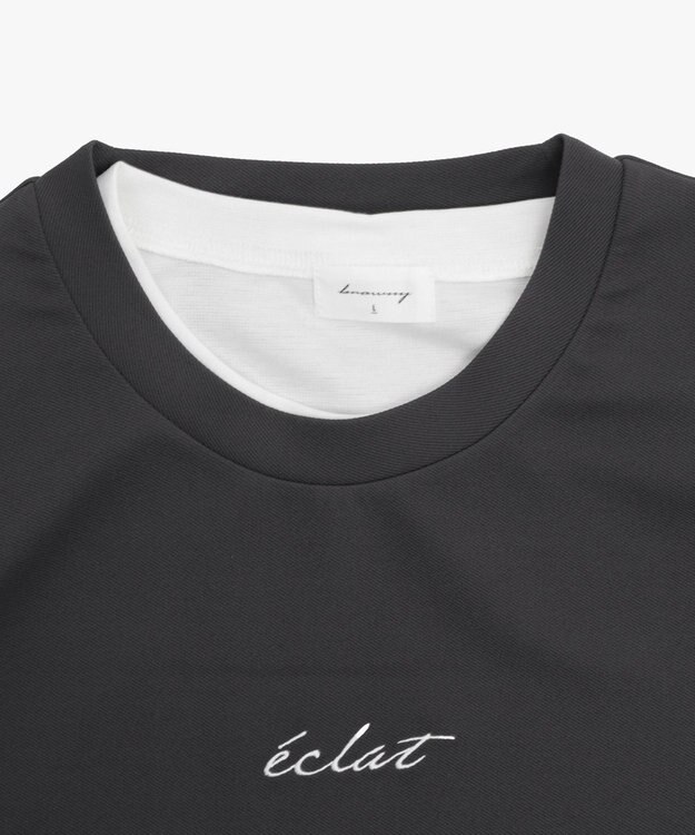 WEGO カルゼアンサンブルベスト（LS） ブラック中濃色