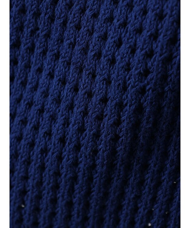 AMERICAN HOLIC ２ＷＡＹメッシュ編みニットカーディガン Blue