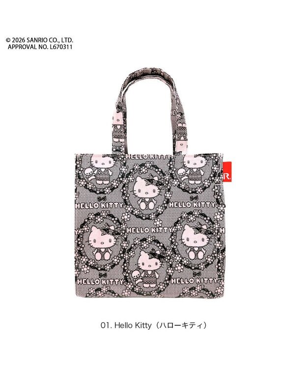 ROOTOTE 8472【ルートート】サンリオ IP.スクエア.ラミ.サンリオキャラクターズB 01：ハローキティ