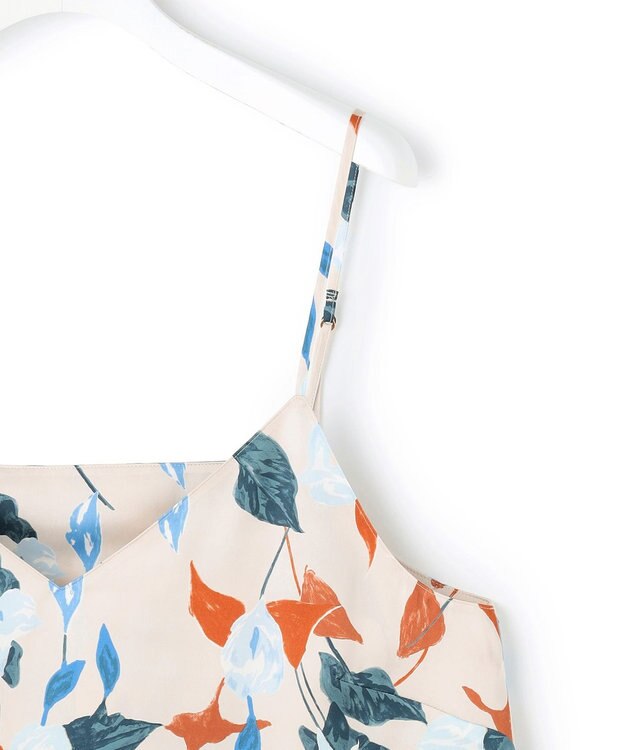 23区 【先行予約】カラーリリープリント キャミソールブラウス ベージュ系