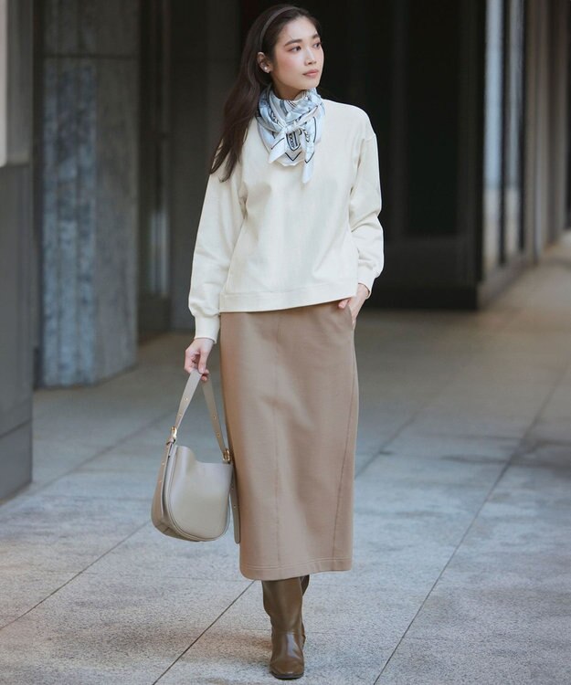 23区 【WEB&一部店舗限定カラーあり/Oggi2月号掲載】カラー スウェット パール(6月)