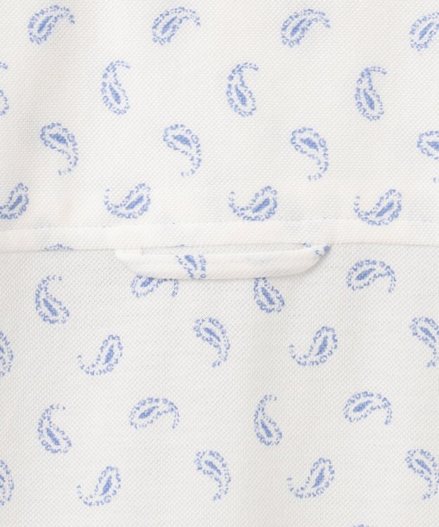 JOSEPH ABBOUD 【イージーケア】 ジャージーペイズリープリントシャツ サックスブルー系5