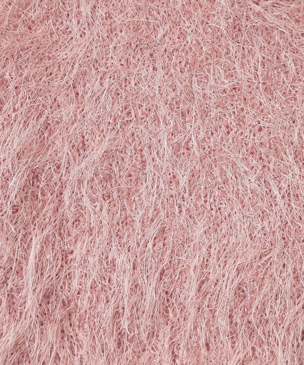 AMERICAN HOLIC 選べる丈２サイズ前後２ｗａｙシャギーベスト Pink