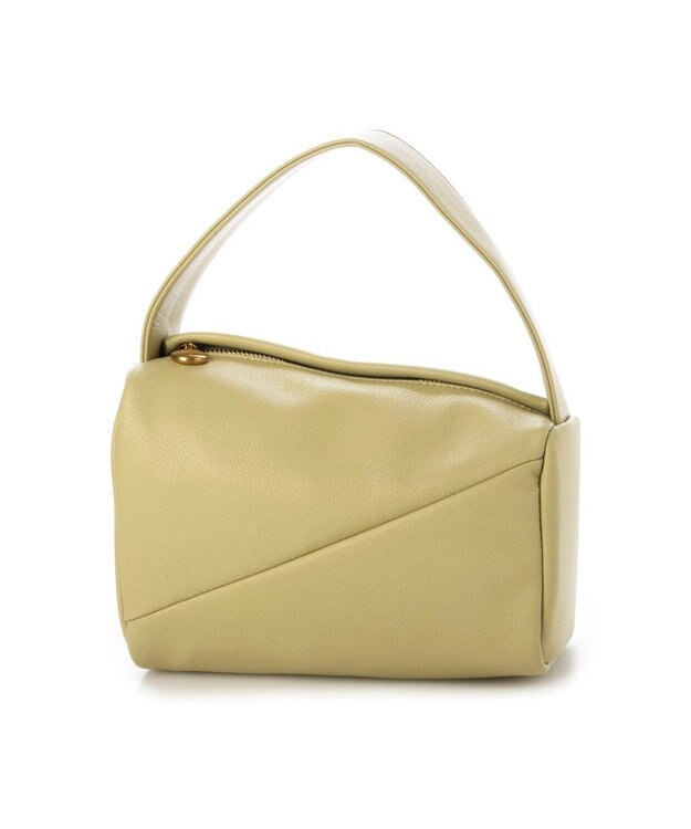 UNBILLION カシュカシュ cachecache / アシンメトリーワンハンドルバッグ ライトグリーン