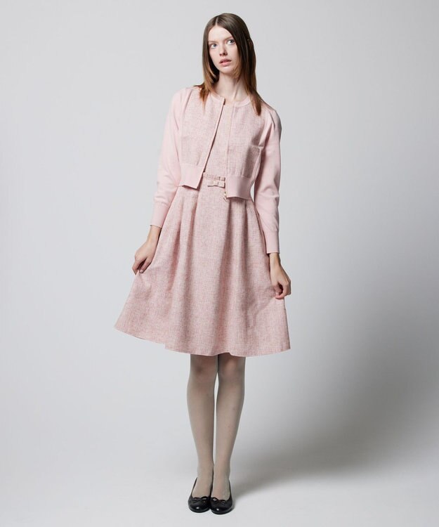 TOCCA 【洗える！】PINK BASKET ドレス ピンク系