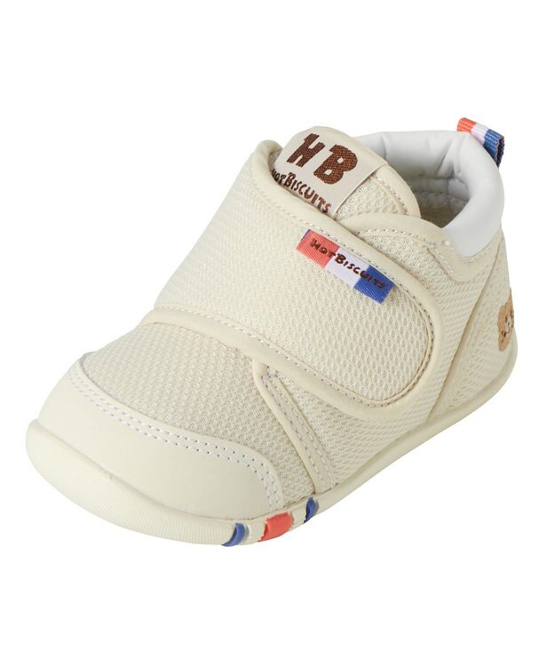 MIKI HOUSE HOT BISCUITS 【11.5cm-13.5cm】 ファーストベビーシューズ ベージュ